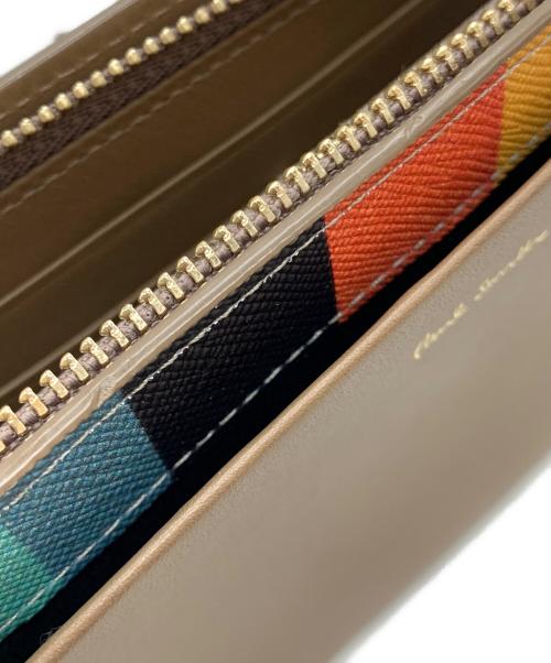 PAUL SMITH（ポールスミス）Paul Smith (ポールスミス) レザーショルダーバッグ ブラウンの古着・服飾アイテム