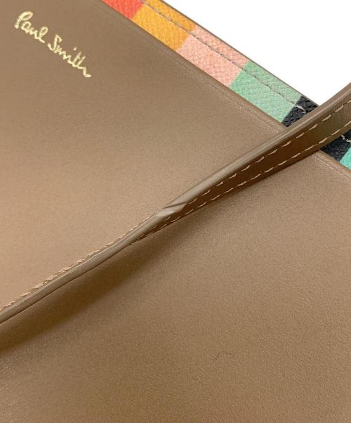 PAUL SMITH（ポールスミス）Paul Smith (ポールスミス) レザーショルダーバッグ ブラウンの古着・服飾アイテム