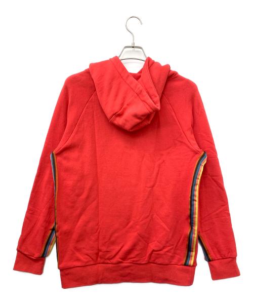 PAUL SMITH（ポールスミス）Paul Smith (ポールスミス) プルオーバーパーカー レッド サイズ:Lの古着・服飾アイテム