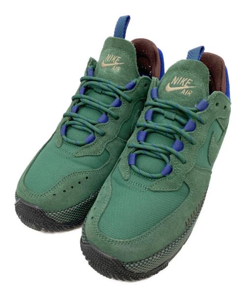 NIKE（ナイキ）NIKE (ナイキ) ローカットスニーカー グリーン サイズ:24.0の古着・服飾アイテム