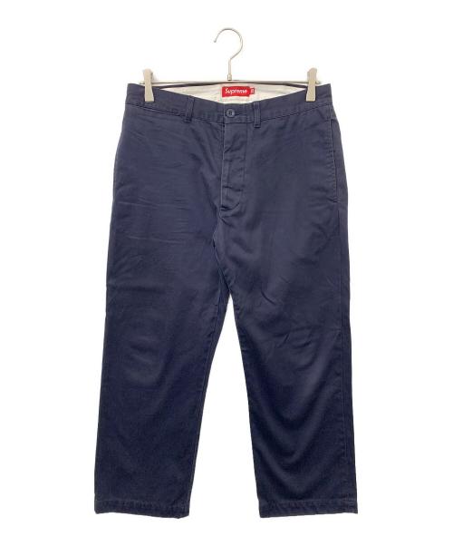 SUPREME（シュプリーム）Supreme (シュプリーム) ワークパンツ ネイビー サイズ:30の古着・服飾アイテム