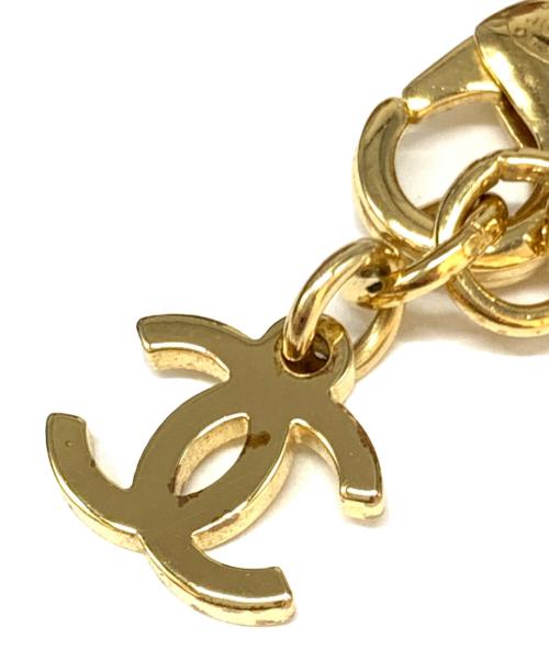 CHANEL（シャネル）CHANEL (シャネル) ココマーク チョーカー ホワイト×ゴールドの古着・服飾アイテム