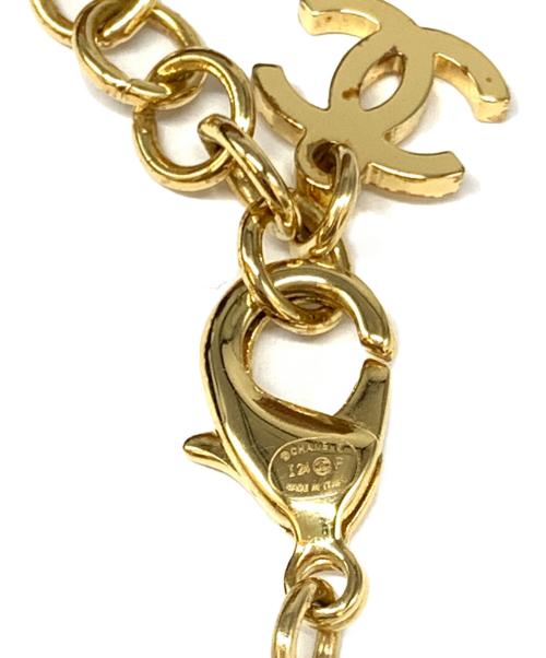 CHANEL（シャネル）CHANEL (シャネル) ココマーク チョーカー ホワイト×ゴールドの古着・服飾アイテム