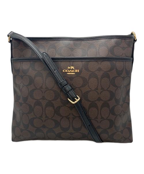 COACH（コーチ）COACH (コーチ) ショルダーバッグ ブラウンの古着・服飾アイテム