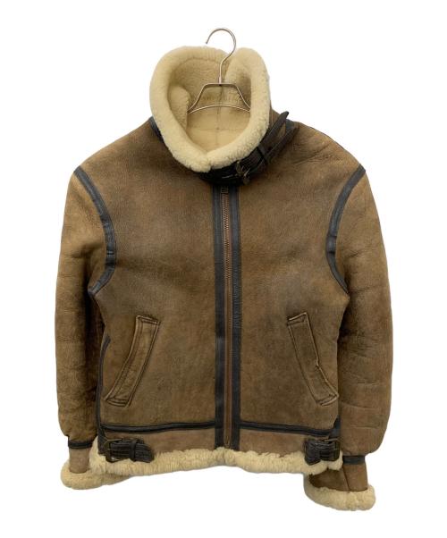 AVIREX（アヴィレックス）AVIREX (アヴィレックス) B3ムートンフライトジャケット ブラウン サイズ:36の古着・服飾アイテム