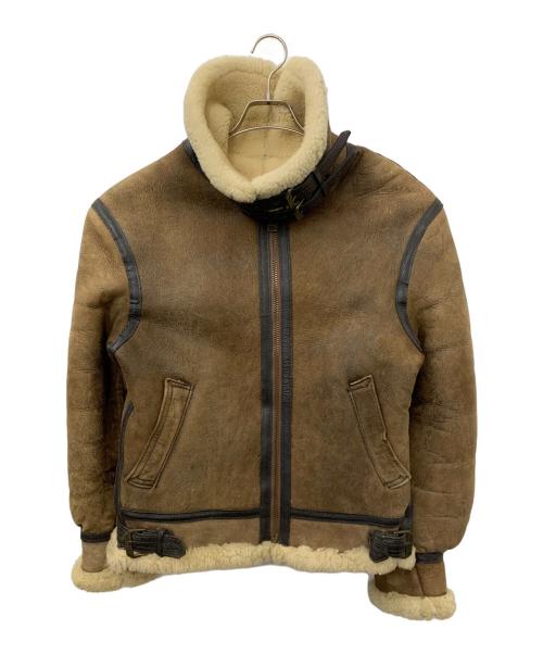 AVIREX（アヴィレックス）AVIREX (アヴィレックス) B3ムートンフライトジャケット ブラウン サイズ:36の古着・服飾アイテム