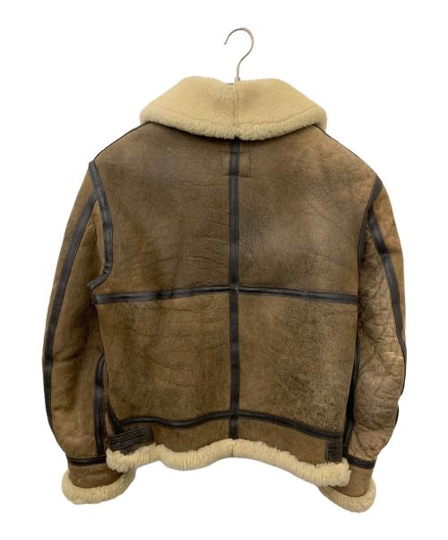 AVIREX（アヴィレックス）AVIREX (アヴィレックス) B3ムートンフライトジャケット ブラウン サイズ:36の古着・服飾アイテム