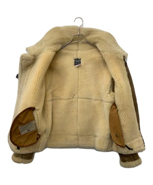 AVIREX（アヴィレックス）AVIREX (アヴィレックス) B3ムートンフライトジャケット ブラウン サイズ:36の古着・服飾アイテム