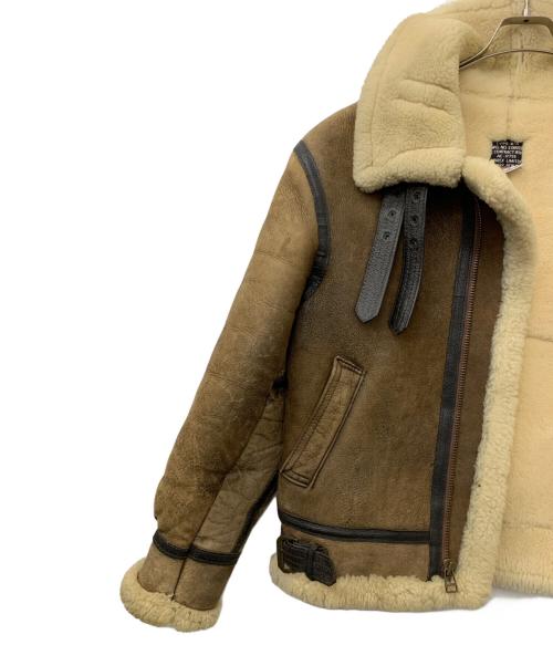 AVIREX（アヴィレックス）AVIREX (アヴィレックス) B3ムートンフライトジャケット ブラウン サイズ:36の古着・服飾アイテム