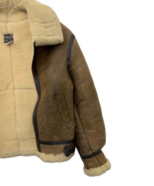 AVIREX（アヴィレックス）AVIREX (アヴィレックス) B3ムートンフライトジャケット ブラウン サイズ:36の古着・服飾アイテム