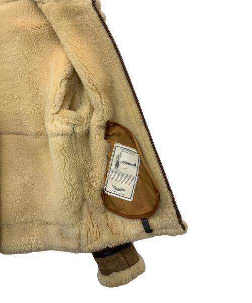 AVIREX（アヴィレックス）AVIREX (アヴィレックス) B3ムートンフライトジャケット ブラウン サイズ:36の古着・服飾アイテム