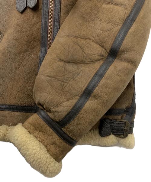 AVIREX（アヴィレックス）AVIREX (アヴィレックス) B3ムートンフライトジャケット ブラウン サイズ:36の古着・服飾アイテム