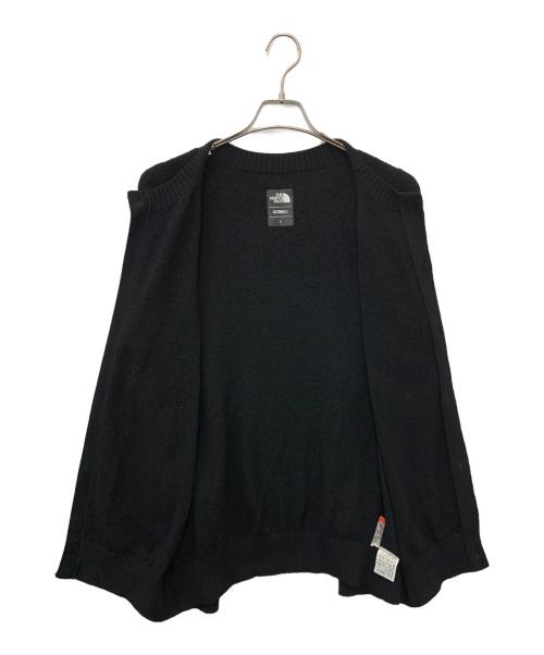 THE NORTH FACE（ザ ノース フェイス）THE NORTH FACE (ザ ノース フェイス) 厚手カーディガン ブラック サイズ:Lの古着・服飾アイテム