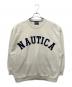NAUTICA (ノーティカ) Pigment Dyed Arch Logo Sweatshirt アイボリー サイズ:XL：6000円