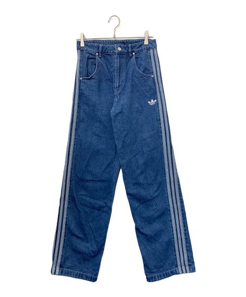 adidas（アディダス）adidas (アディダス) デニムパンツ ブルー サイズ:W28の古着・服飾アイテム