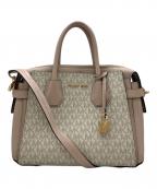 MICHAEL KORSマイケル・コース）の古着「2WAYバッグ」｜ホワイト×ピンク