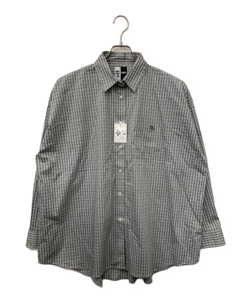 MARY QUANT（マリークヮント）MARY QUANT (マリークヮント) PUBLUX (パブリュクス) 長袖シャツ グレー サイズ:Fの古着・服飾アイテム