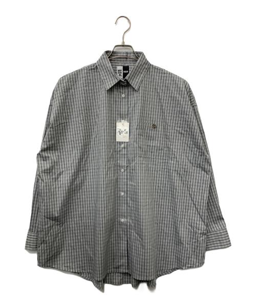 MARY QUANT（マリークヮント）MARY QUANT (マリークヮント) PUBLUX (パブリュクス) 長袖シャツ グレー サイズ:Fの古着・服飾アイテム