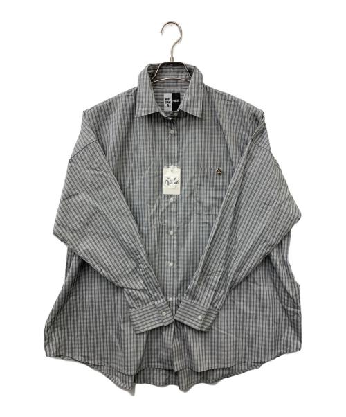 MARY QUANT（マリークヮント）MARY QUANT (マリークヮント) PUBLUX (パブリュクス) 長袖シャツ グレー サイズ:Fの古着・服飾アイテム