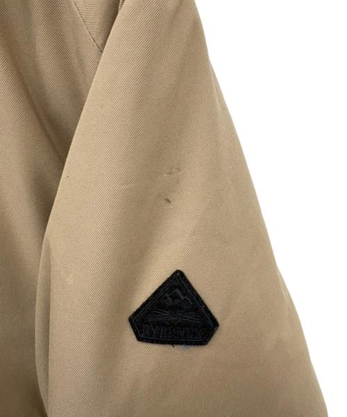 Pyrenex（ピレネックス）Pyrenex (ピレネックス) BLOW ED Gabardine/ダウンコート ベージュ サイズ:Mの古着・服飾アイテム