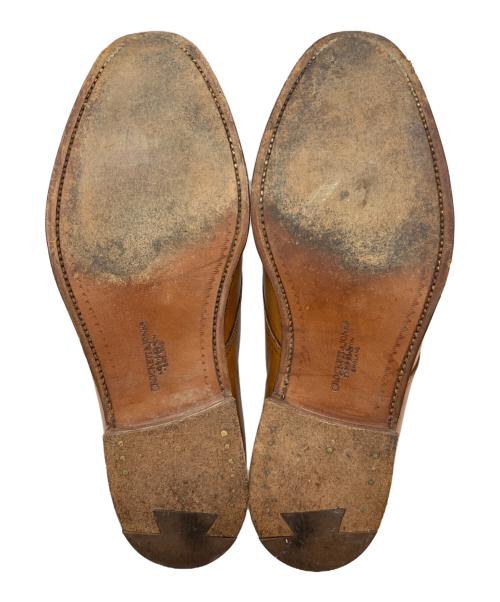 Crockett & Jones（クロケット＆ジョーンズ）Crockett & Jones (クロケット＆ジョーンズ) シングルモンクストラップシューズ ブラウン サイズ:70Cの古着・服飾アイテム