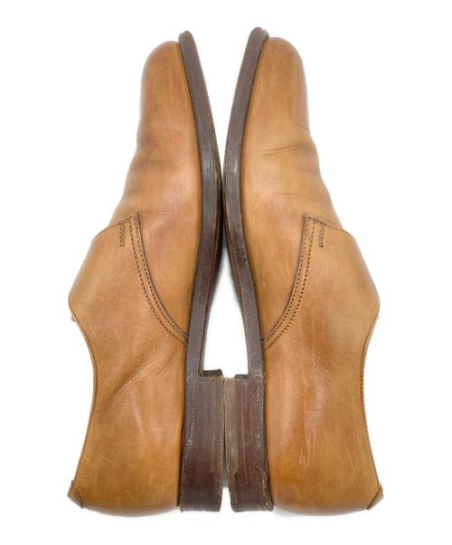 Crockett & Jones（クロケット＆ジョーンズ）Crockett & Jones (クロケット＆ジョーンズ) シングルモンクストラップシューズ ブラウン サイズ:70Cの古着・服飾アイテム