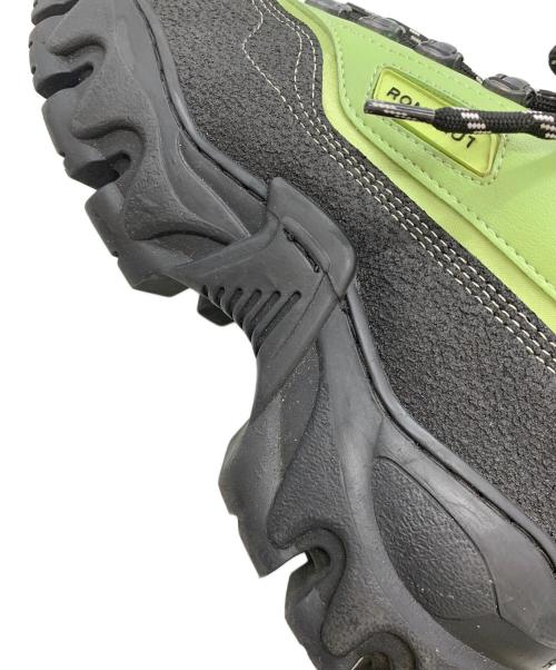 ROMBAUT（ロンバート）ROMBAUT (ロンバート) ボリュームソールステッチスニーカー グリーン サイズ:41の古着・服飾アイテム