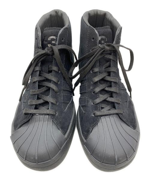 Y-3（ワイスリー）Y-3 (ワイスリー) ハイカットスニーカー ブラック サイズ:24.5の古着・服飾アイテム