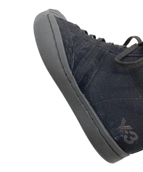 Y-3（ワイスリー）Y-3 (ワイスリー) ハイカットスニーカー ブラック サイズ:24.5の古着・服飾アイテム