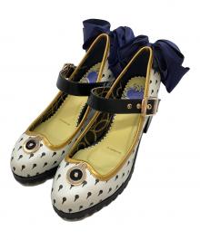 ジョジョの奇妙な冒険×MAYLA（ジョジョノ奇妙ナ冒険×マイラ）の古着「パンプス」｜ホワイト