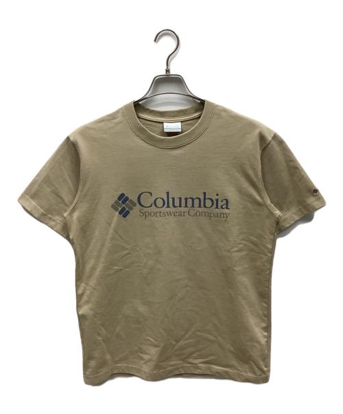 Columbia（コロンビア）Columbia (コロンビア) 半袖カットソー ブラウン サイズ:Sの古着・服飾アイテム