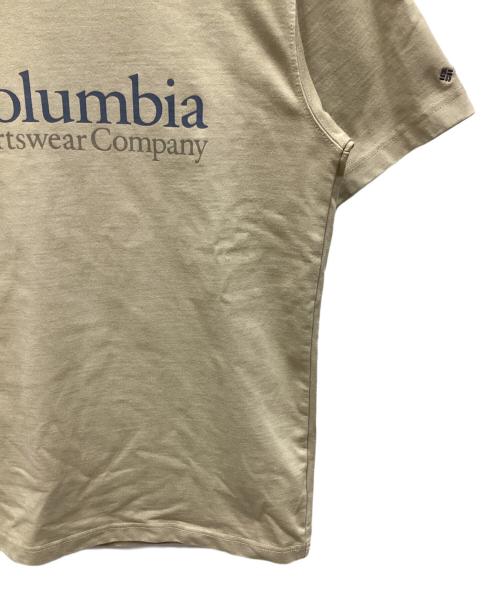 Columbia（コロンビア）Columbia (コロンビア) 半袖カットソー ブラウン サイズ:Sの古着・服飾アイテム