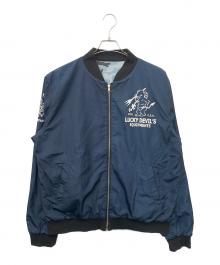 TED COMPANY（テッドカンパニー）の古着「リバーシブルブルゾン」｜ネイビー