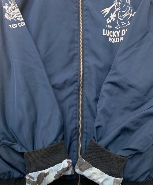 TED COMPANY（テッドカンパニー）TED COMPANY (テッドカンパニー) リバーシブルブルゾン ネイビー サイズ:XXLの古着・服飾アイテム