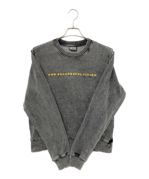 DIESEL（ディーゼル）DIESEL (ディーゼル) スウェット グレー サイズ:Mの古着・服飾アイテム