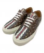 BURBERRYバーバリー）の古着「ローカットスニーカー」｜ブラウン