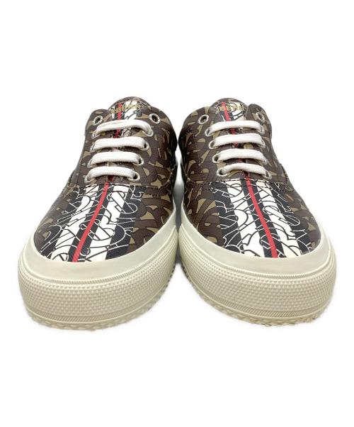 BURBERRY（バーバリー）BURBERRY (バーバリー) ローカットスニーカー ブラウン サイズ:UK4の古着・服飾アイテム