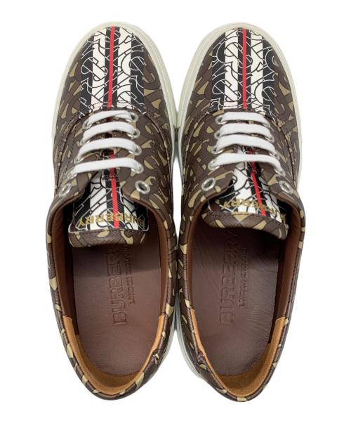 BURBERRY（バーバリー）BURBERRY (バーバリー) ローカットスニーカー ブラウン サイズ:UK4の古着・服飾アイテム