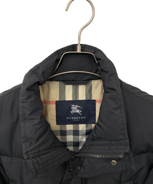 BURBERRY（バーバリー）BURBERRY (バーバリー) ダウンジャケット ブラック サイズ:LLの古着・服飾アイテム