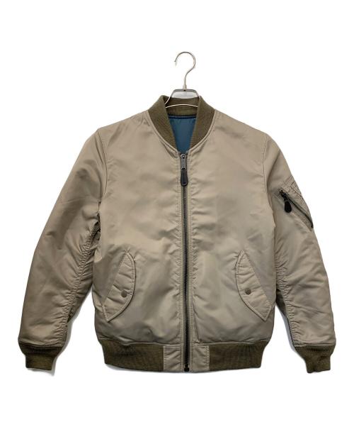 AVIREX（アヴィレックス）AVIREX (アヴィレックス) リバーシブルMA-1ジャケット ブルー×グレー サイズ:Mの古着・服飾アイテム