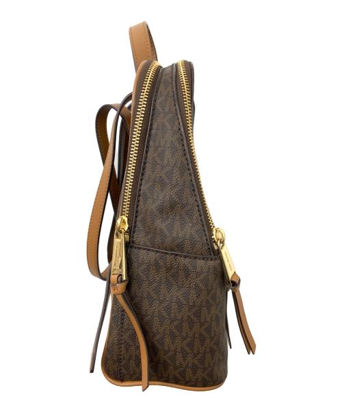 MICHAEL KORS（マイケル・コース）MICHAEL KORS (マイケル・コース) リュック ブラウンの古着・服飾アイテム