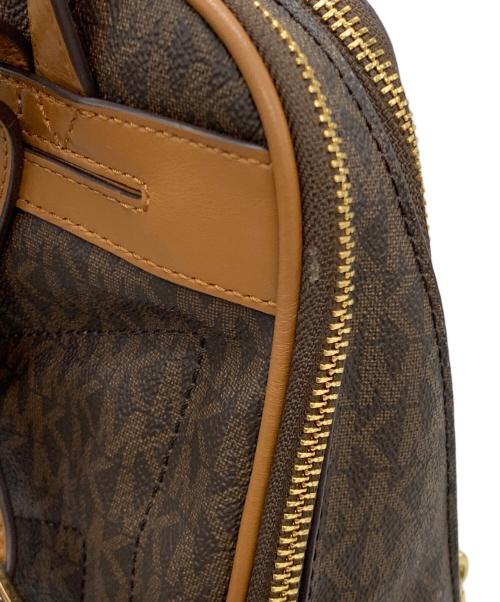 MICHAEL KORS（マイケル・コース）MICHAEL KORS (マイケル・コース) リュック ブラウンの古着・服飾アイテム