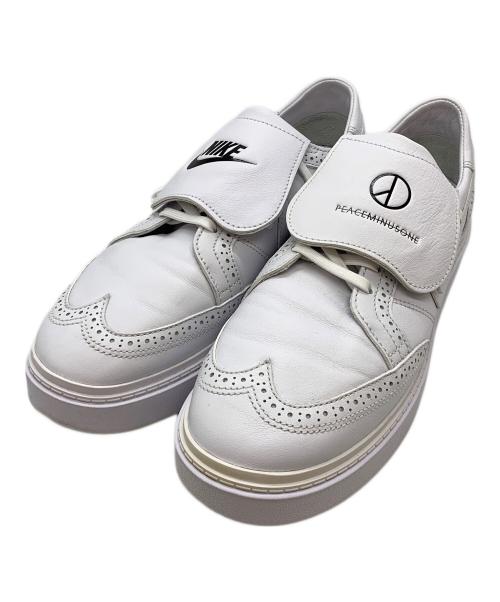 NIKE（ナイキ）NIKE (ナイキ) PEACEMINUSONE (ピースマイナスワン) KWONDO 1 ホワイト サイズ:30cmの古着・服飾アイテム