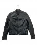 BROOKSブルックス）の古着「80's レザージャケット」｜ブラック
