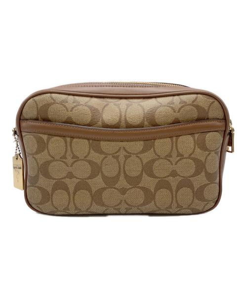 COACH（コーチ）COACH (コーチ) ショルダーバッグ ブラウンの古着・服飾アイテム
