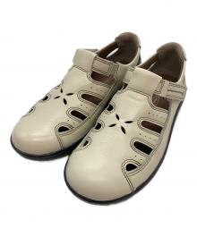 ACHILLES SORBO（アキレス ソルボ）の古着「牛革 3E サンダル風スリッポン」｜ホワイト