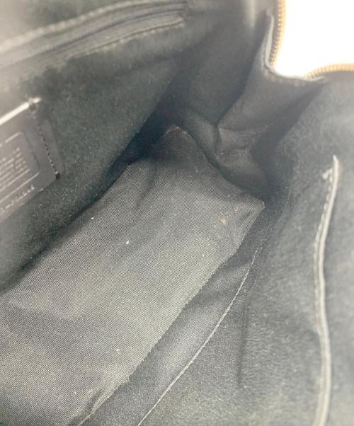 COACH（コーチ）COACH (コーチ) ハンドバッグ ブラウン×ブラックの古着・服飾アイテム