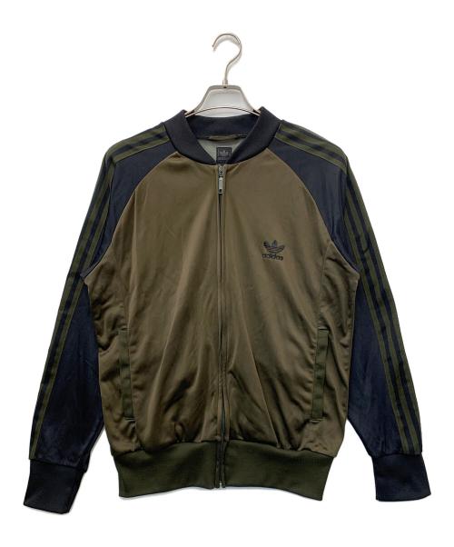 adidas（アディダス）adidas (アディダス) トラックジャケット カーキの古着・服飾アイテム