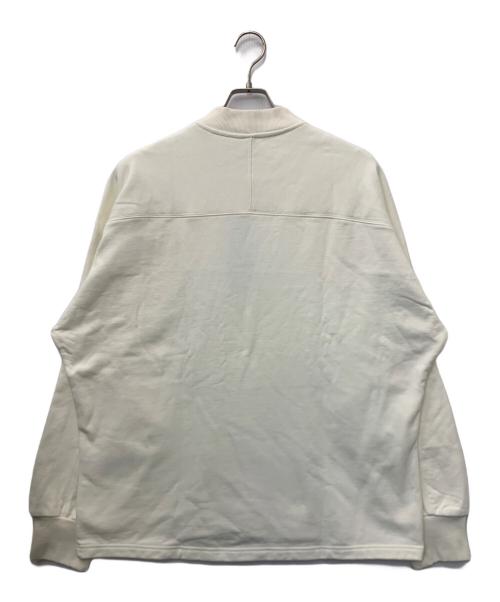 Y-3（ワイスリー）Y-3 (ワイスリー) GRAPHIC LOGO FRENCH TERRY CREW SWEATER ホワイト サイズ:Mの古着・服飾アイテム