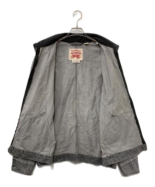 LEVI'S PReMIUM（リーバイス プレミアム）LEVI'S PReMIUM (リーバイス プレミアム) フルジップメカニック トラッカージャケット グレー サイズ:XLの古着・服飾アイテム